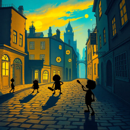 Whose Shadow Is It Anyway? - Text-based game