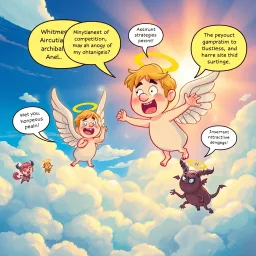 Whose Halos Are Those Anyway? - Text-based game
