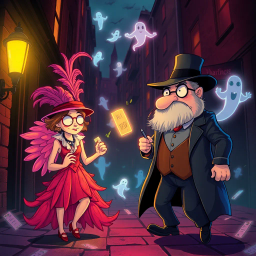 Hello, Whose Ghost Is It Anyway? - Text-based game