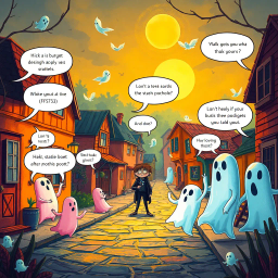 Whose Ghost Is It Anyway? - Text-based game