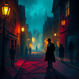 Whose Shadow is it Anyway? - Text-based game