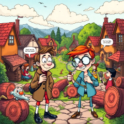Whose Logs Are These, Anyway? - Text-based game