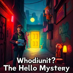 Whodunit? The Hello Mystery - Text-based game