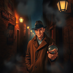 Whose Shadow Is It Anyway? - Text-based game