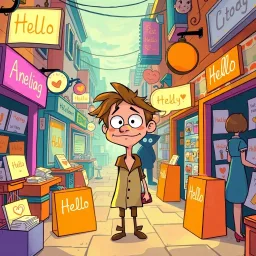 Whose Hello Is It, Anyway? - Text-based game