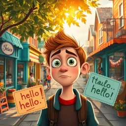 Whose Hellos Are These, Anyway? - Text-based game