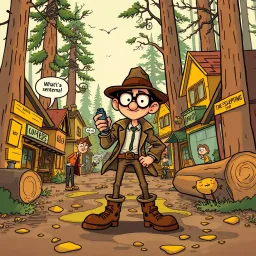 Whose Logs Are These, Anyway? - Text-based game