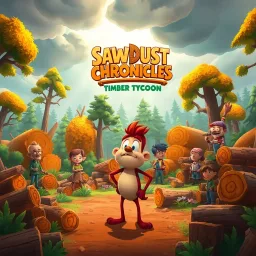 Sawdust Chronicles: The Timber Tycoon Debacle - Text-based game