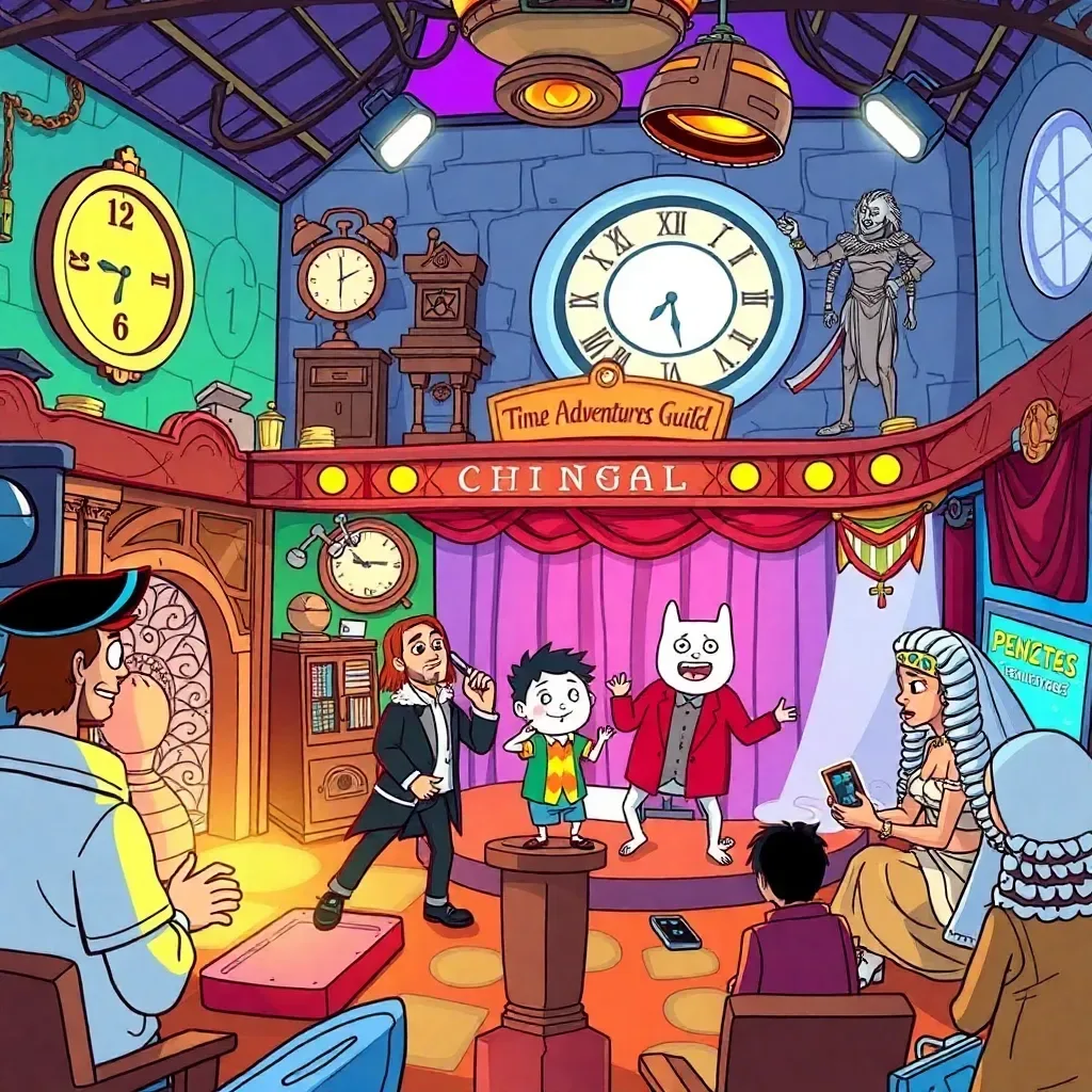 ChronoQuest: Whose Adventure Is It Anyway?