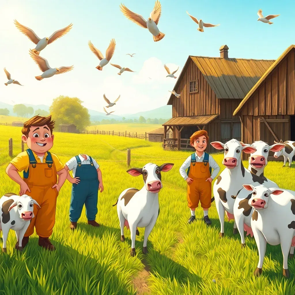 Flu Fighters: The Moo-tastic Misadventures