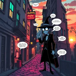 Whose Shadow Is It Anyway? - Text-based game