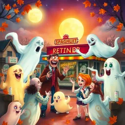 Hello, Whose Ghost Is It Anyway? - Text-based game