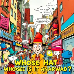 Whose Hat Is It Anyway? - Text-based game