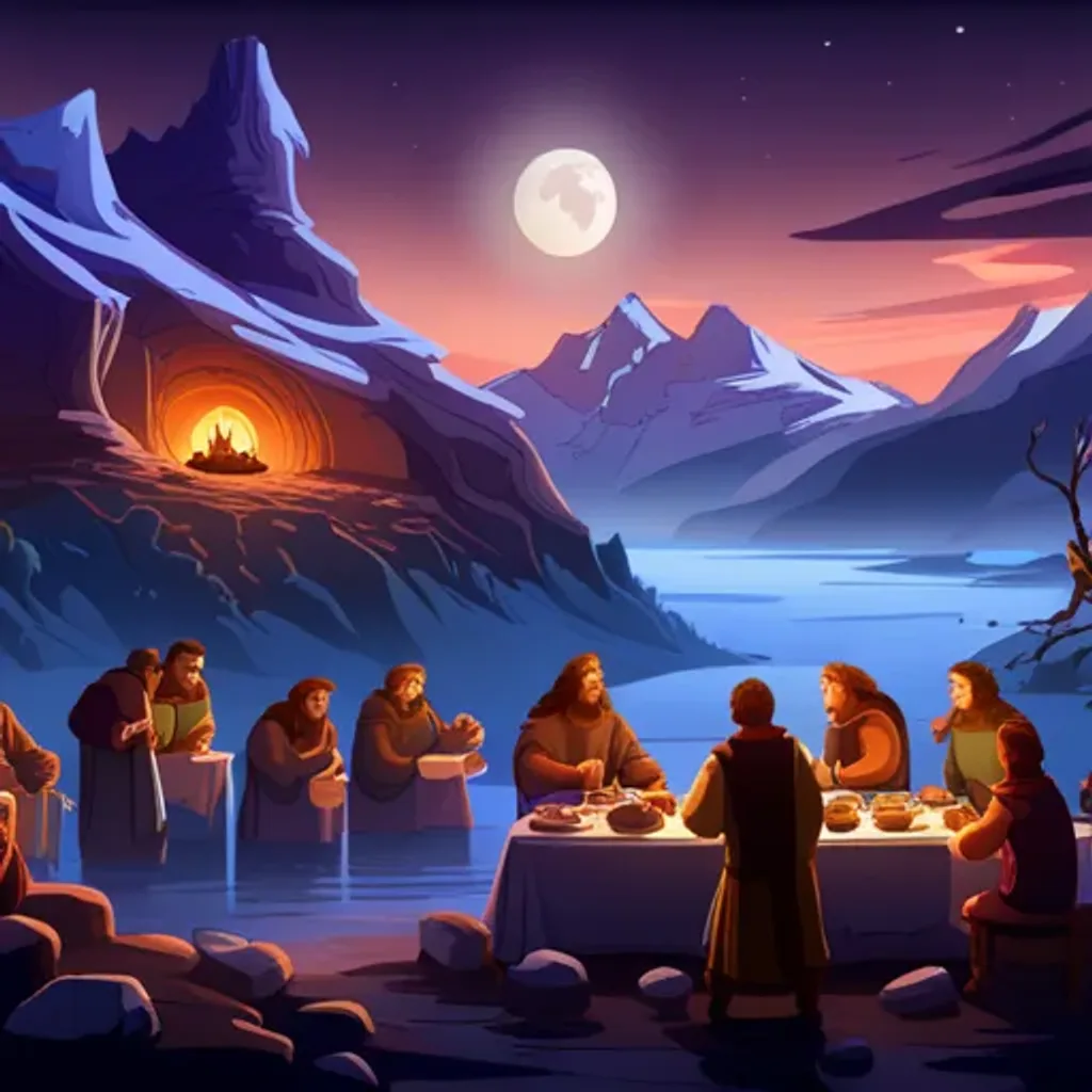 Blue Babe's Last Supper