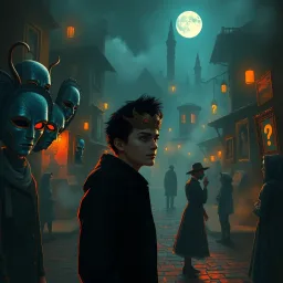 Whose Face Is It Anyway? - Text-based game