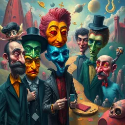 Whose Face Is It Anyway? - Text-based game