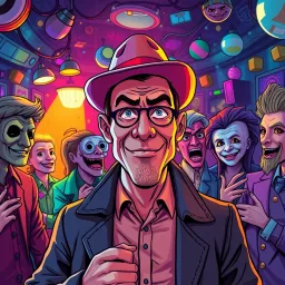 Whose Face Is It Anyway? - Text-based game