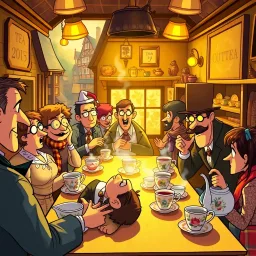 Whose Tea is It Anyway? - Text-based game