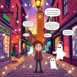 Whose Ghost Is It Anyway? - Text-based game