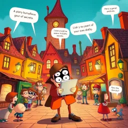 Whose Diary Is It Anyway? - Text-based game