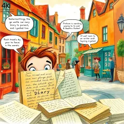 Whose Diary Is It Anyway? - Text-based game