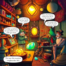 Whose Gem Is This, Anyway? - Text-based game
