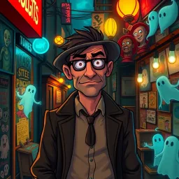 Whose Ghost Is It Anyway? - Text-based game