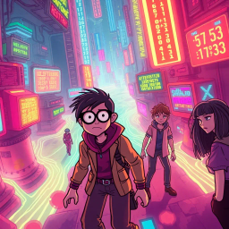 Metadata Mayhem - Text-based game