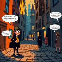 Whose Shadow is It Anyway? - Text-based game