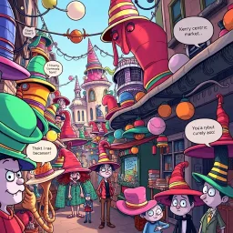 Whose Hat Is It Anyway? - Text-based game