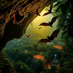 Winged Evolutions: Flight of the Bats - Text-based game