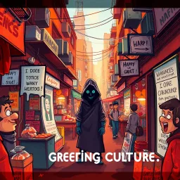 Whose Greeting Is It Anyway? - Text-based game