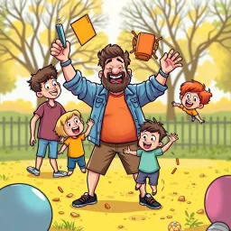 Dad Bod Chronicles - Text-based game