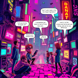 Content Chaos: The Algorithm's Reckoning - Text-based game
