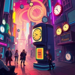 Chrono Cascade: Who's Time Is It Anyway? - Text-based game