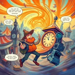 Chronochao: Whose Time Is It Anyway? - Text-based game