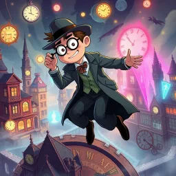 Chrono-Caper: Whose Time Is It Anyway? - Text-based game