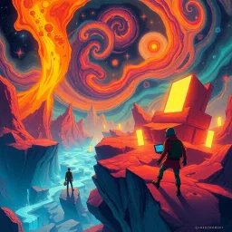 Spectrum Wars: Which Dimension is it Anyway? - Text-based game