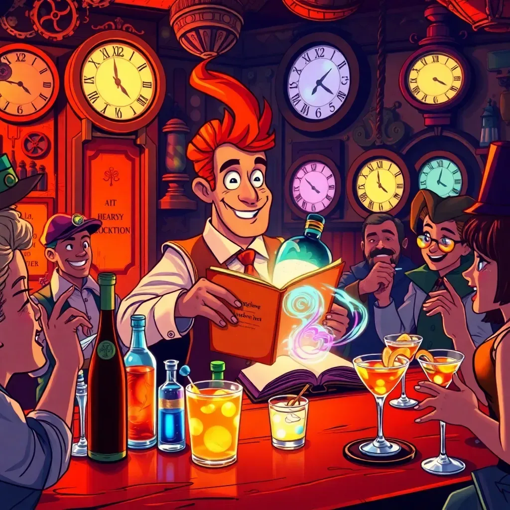 ChronoCocktail: Whose Time is It Anyway?