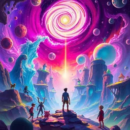 Spectrum Wars: Which Dimension is It Anyway? - Text-based game