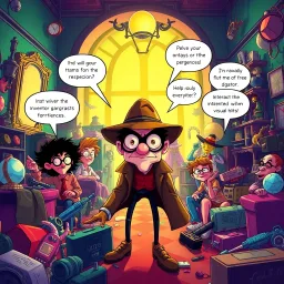 Whose Item is This? The Chaotic Chronicles - Text-based game