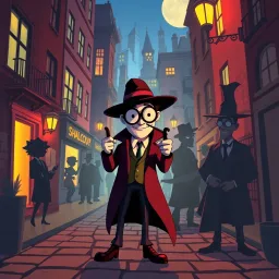 Whose Shadow is This, Anyway? - Text-based game