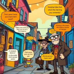 Whose Is It Anyway? - Text-based game