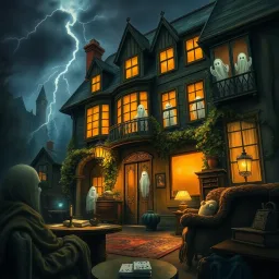 Whose Haunt is This? - Text-based game