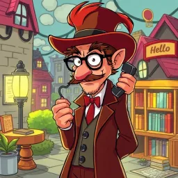 Whose Hello Is It, Anyway? - Text-based game