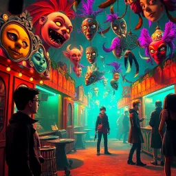 Face Off: Identity Crisis - Text-based game