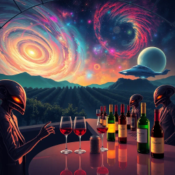 Celestial Corkage - Text-based game
