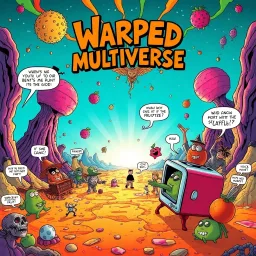 Spectrum Wars: Which Dimension Is It Anyway? - Text-based game