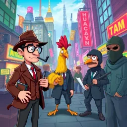 Whose Thief Is It Anyway? - Text-based game