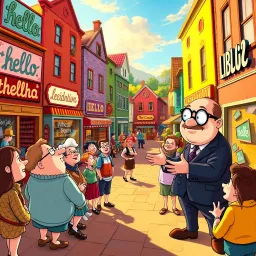 Whose Hellos Are These, Anyway? - Text-based game
